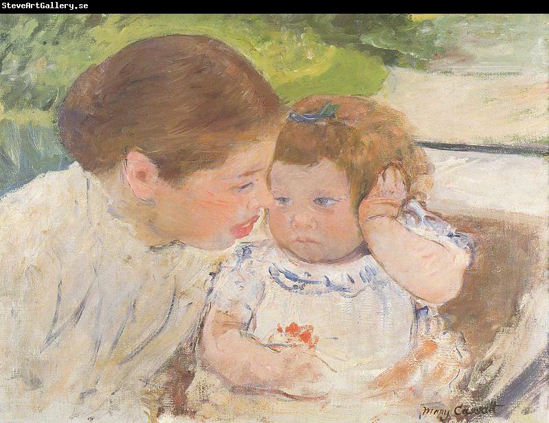 Mary Cassatt Susan Comforting the Baby No. 1